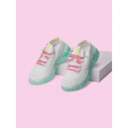 Forever Glam by Pantaloons Women's White Running Shoes image 1