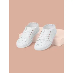 Forever Glam by Pantaloons Women's White Sneakers-picture-42
