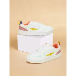 Forever Glam by Pantaloons Women's White Sneakers-picture-39