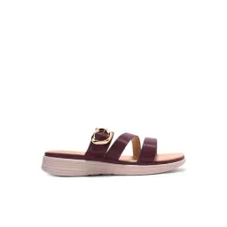 Forever Glam by Pantaloons Women's Wine Casual Sandals-picture-38