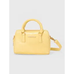 Forever Glam by Pantaloons Yellow Bowling Bag-picture-43