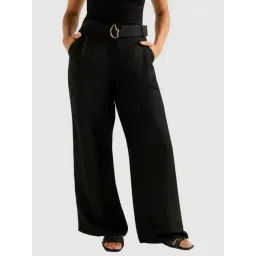 Forever New Black Alice Belted Relaxed Fit Wide Leg Pant-picture-12