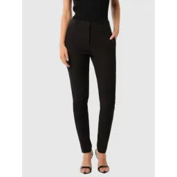 Forever New Black Blended Skinny Pant-picture-42