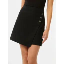 Forever New Black Plain Skirt-picture-32