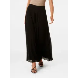 Forever New Black Polyester Regular Fit High Rise Palazzos-picture-23