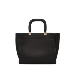 Forever New Black Solid Medium Handbag-picture-36