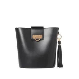 Forever New Black Solid Medium Slings Handbag-picture-24