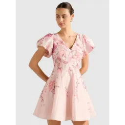 forever new Camden Puff Sleeve Mini Dress-picture-15