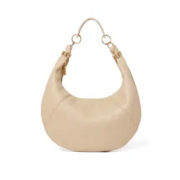 Forever New Camel Cayla Solid Small Hobo bag-picture-14