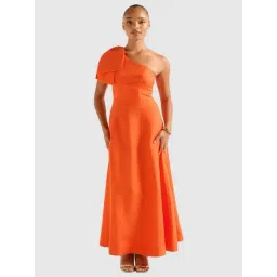 Forever New Danni Asym Bow Midi Dress-picture-44