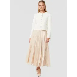 Forever New Delphine Pleated Maxi Skirt image 5
