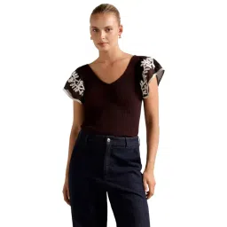 forever new Elodie Frill Sleeve Knit Tank-picture-37