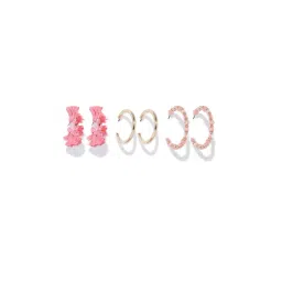 Forever New Eloise Weave Hoop Earrings - Set of 3-picture-47