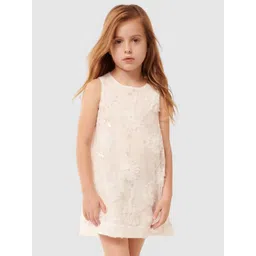 Forever New Girls Floral Embellished Sequined Mini Dress-picture-26