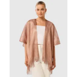 Forever New Gold Blended Relaxed Fit Metallic Cardigan-picture-35