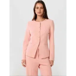 Forever New Goldie High Neck Blazer-picture-11