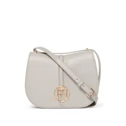 Forever New Grey Solid Medium Slings Handbag-picture-37