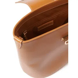 Forever New Light Tan Solid Medium Slings Handbag image 3
