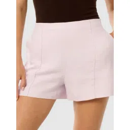 Forever New Lilac Laura Tailored High Rise Regular Fit Short-picture-18