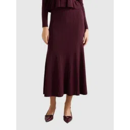 Forever New Lilia Godet Knit Midi Skirt-picture-14