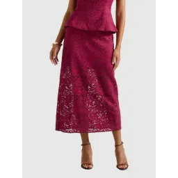 forever new Loretta Lace Midi Skirt-picture-25