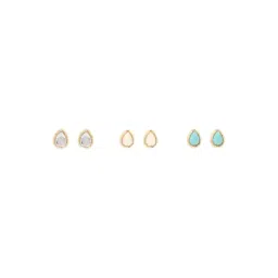 forever new Mini Teardrop Multi Pack Earrings-picture-47
