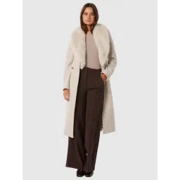 Forever New Mink Marle Blended Slim fit Coat-picture-36