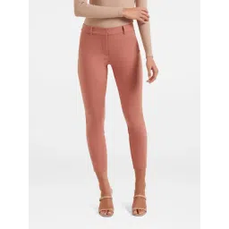 Forever New Peach Slim Fit Pants-picture-39