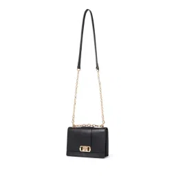 Forever New PU Black Sling Bag-picture-16