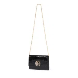 Forever New PU Black Sling Bag image 1