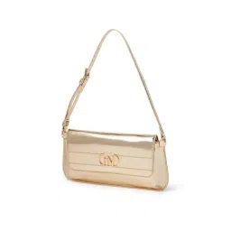 Forever New PU Gold Shoulder Handbag-picture-25