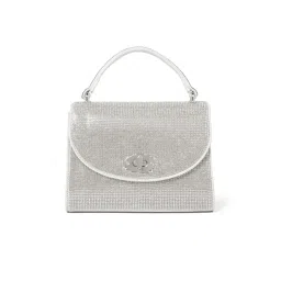 Forever New PU Silver Handheld Handbag-picture-24