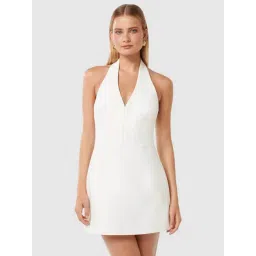 forever new Ricki Halter Hook and Eye Mini Dress-picture-48