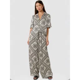 Forever New White & Black Print Shirt image 5