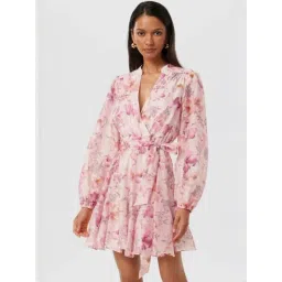 Forever New White Plain Dress-image-2