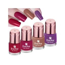 FORFOR Rose Gold Set Of 4 Rose Perfect Stay Nail Polish - 6ml Each -  106-101-103-109-picture-11