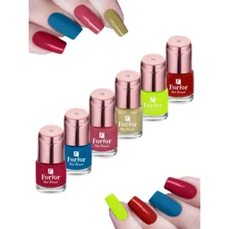 FORFOR Rose Gold Set Of 6 Perfect Stay Nail Polish - 6ml Each - 106-115-108-104-116-107-picture-28