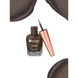 FORFOR Sparkle & Glitter Smudge Proof Liquid Eyeliner - 7ml - Brown 06-picture-24
