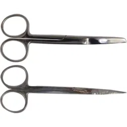 Forgesy 2 Pcs Alloy Steel Blunt &a; Sharp Surgical Scissor Set, X121-picture-27