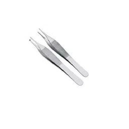 Forgesy 5 inch Stainless Steel Adson Dissecting Toothed &a; Non Toothed Forceps, X34 (Pack of 2)-picture-15