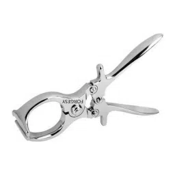 Forgesy 9 inch Stainless Steel Castration Clamp For Animals Sheep, Goats &a; Pig Castration Pliers-picture-18