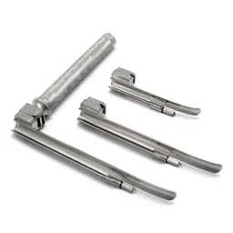 Forgesy GSS110 3 Pcs Stainless Steel Laryngoscope Paediatric Set-picture-38