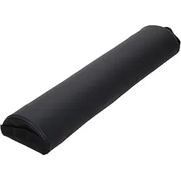 ForPro Premium Half-Round Bolster Pillow for Massage and Yoga, Oil and Stain-Resistant, 6”W x 3"H x 26”L, Black-picture-24