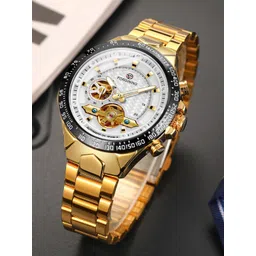 FORSINING Men Dial & Stainless Steel Straps Reset Time Watch-picture-40