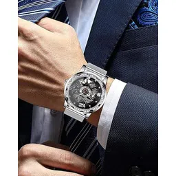 forsining Men Automatic Analogue Watch - FSG8209M4T image 5