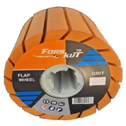 FORSKUT Expansion Roller Flap Wheel 100x90 mm Size & 19.05 mm (3/4 Inch) Keyway Size for Abrasive Sleeve, FER11-picture-26