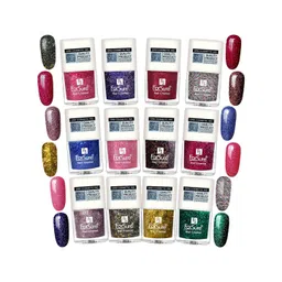 ForSure 4-Pcs High Shine Glitter Nail Polish -5ml Each-Green-Royal Blue-Turquoise-Lavender-picture-11