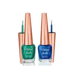 ForSure Set of 2 Sparkle Absolute Shine Liquid Glitter Eyeliners 7 ml Each - Shade 03 & 07-picture-33