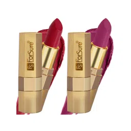 ForSure Xpression Set Of 2 Long Lasting Matte Lipsticks 3.5 gm Each-Magenta 302 & Red Matte 303-picture-21