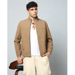 fort collins Men Semi-Lightweight Regular Fit Bomber Jacket-picture-29